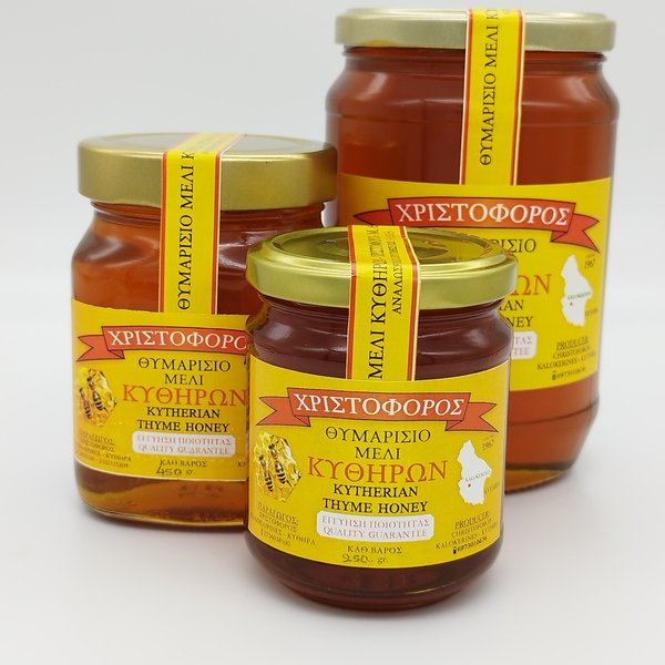 ΧΡΙΣΤΌΦΟΡΟΣ ΘΥΜΑΡΊΣΙΟ ΜΈΛΙ ΚΥΘΉΡΩΝ 950gr